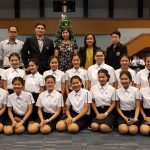 คณาจารย์ และนักศึกษาหลักสูตรวิทยาศาสตร์เครื่องสำอางเข้าร่วมพิธีไหว้ครู และบายศรีสู่ขวัญ ประจำปี 2561