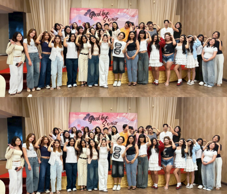 หลักสูตรวิทยาศาสตร์เครื่องสำอางจัดงาน  “ Goodbye senior ” ณ โรงแรมสองพันบุรี