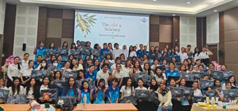 กิจกรรม “The Art & Science of Natural Emulsification; When Olive Oil Science Meets Innovative Texture Design”